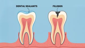 Dental Sealants Vs Fillings